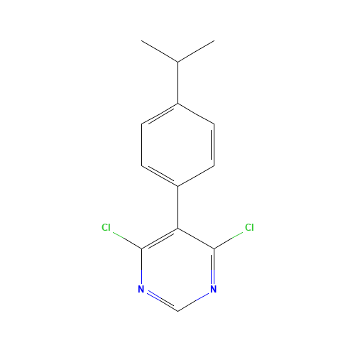 4,6-dichloro-5-(4-propan-2-ylphenyl)pyrimidine (CAS: 146533-34-8) - Related Chemical Product