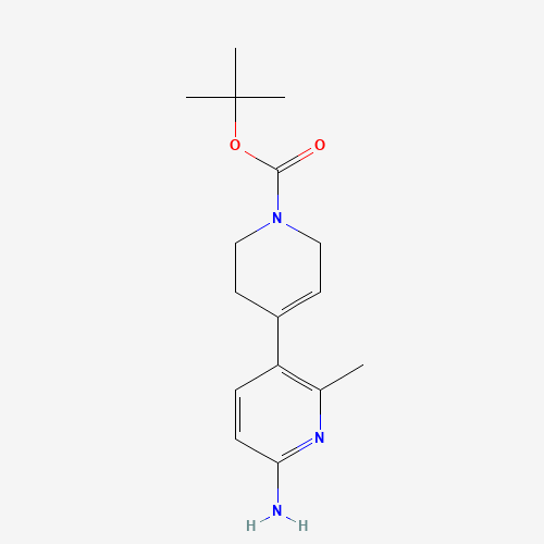 tert-butyl 4-(6-amino-2-methylpyridin-3-yl)-3,6-dihydro-2H-pyridine-1-carboxylate (CAS: 1231930-20-3) - Related Chemical Product