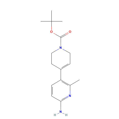 tert-butyl 4-(6-amino-2-methylpyridin-3-yl)-3,6-dihydro-2H-pyridine-1-carboxylate (CAS: 1231930-20-3) - Related Chemical Product