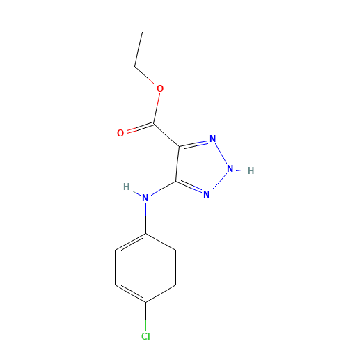 ethyl 5-(4-chloroanilino)-2H-triazole-4-carboxylate (CAS: 28924-63-2) - Related Chemical Product