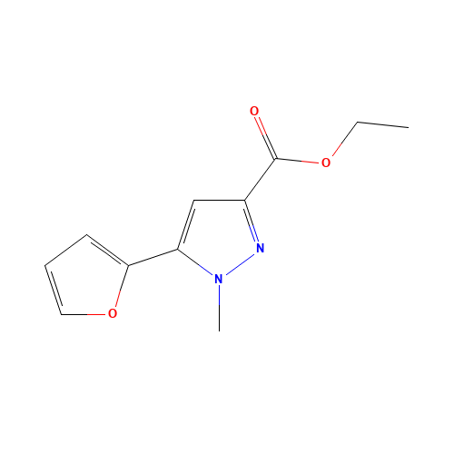 ethyl 5-(furan-2-yl)-1-methylpyrazole-3-carboxylate (CAS: 104296-35-7) - Related Chemical Product