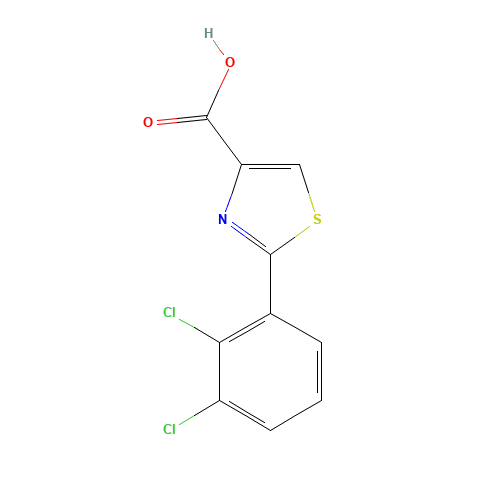 2-(2,3-dichlorophenyl)-1,3-thiazole-4-carboxylic acid (CAS: 257876-07-6) - Related Chemical Product