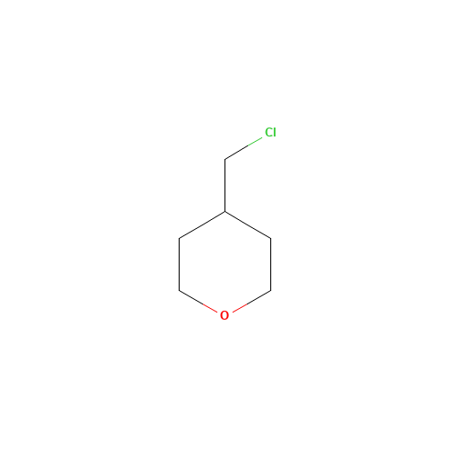 4-(chloromethyl)oxane (CAS: 863324-23-6) - Chemical Structure and Molecular Formula 
