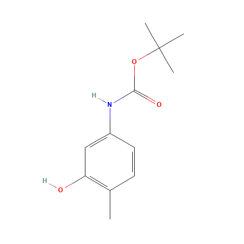 tert-butyl N-(3-hydroxy-4-methylphenyl)carbamate (CAS: 345893-26-7) - Related Chemical Product
