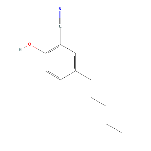 2-hydroxy-5-pentylbenzonitrile (CAS: 52899-65-7) - Related Chemical Product