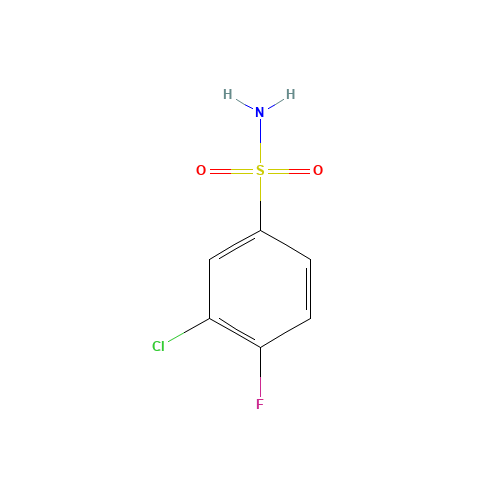 3-chloro-4-fluorobenzenesulfonamide (CAS: 146533-46-2) - Related Chemical Product