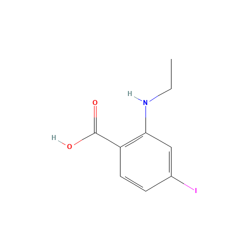 2-(ethylamino)-4-iodobenzoic acid (CAS: 861602-06-4) - Related Chemical Product
