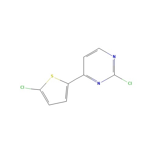 2-chloro-4-(5-chlorothiophen-2-yl)pyrimidine (CAS: 893441-79-7) - Related Chemical Product