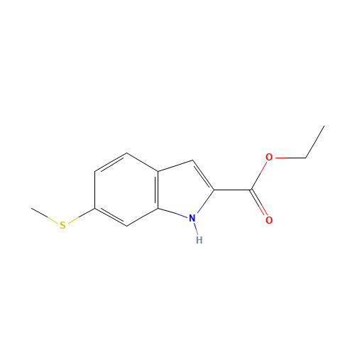 ethyl 6-methylsulfanyl-1H-indole-2-carboxylate (CAS: 476617-73-9) - Related Chemical Product