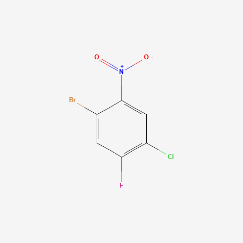 1-bromo-4-chloro-5-fluoro-2-nitrobenzene (CAS: 960000-93-5) - Related Chemical Product