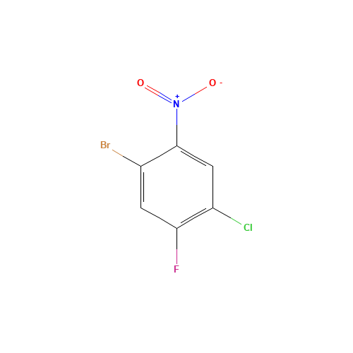 1-bromo-4-chloro-5-fluoro-2-nitrobenzene (CAS: 960000-93-5) - Related Chemical Product