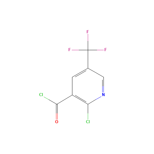 2-chloro-5-(trifluoromethyl)pyridine-3-carbonyl chloride (CAS: 1099597-75-7) - Related Chemical Product