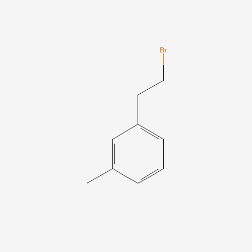 1-(2-bromoethyl)-3-methylbenzene (CAS: 16799-08-9) - Chemical Structure and Molecular Formula 