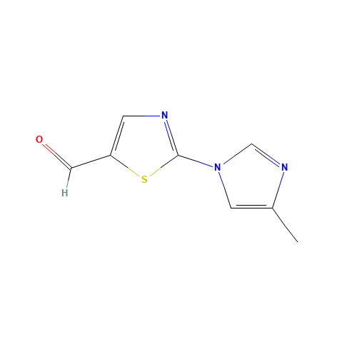 2-(4-methylimidazol-1-yl)-1,3-thiazole-5-carbaldehyde (CAS: 1231192-09-8) - Related Chemical Product