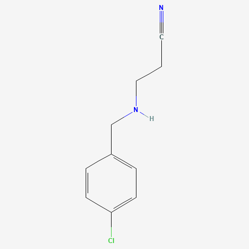 3-[(4-chlorophenyl)methylamino]propanenitrile (CAS: 62675-34-7) - Related Chemical Product