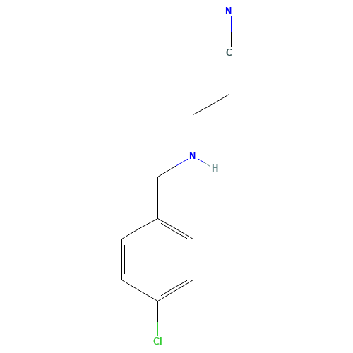 3-[(4-chlorophenyl)methylamino]propanenitrile (CAS: 62675-34-7) - Related Chemical Product