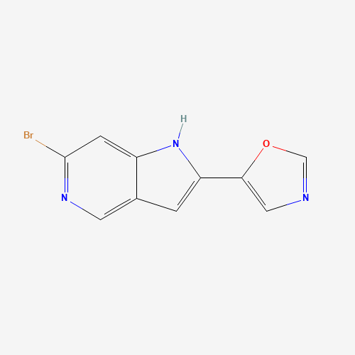 5-(6-bromo-1H-pyrrolo[3,2-c]pyridin-2-yl)-1,3-oxazole (CAS: 1400287-59-3) - Related Chemical Product