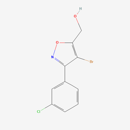 [4-bromo-3-(3-chlorophenyl)-1,2-oxazol-5-yl]methanol (CAS: 1158735-43-3) - Related Chemical Product