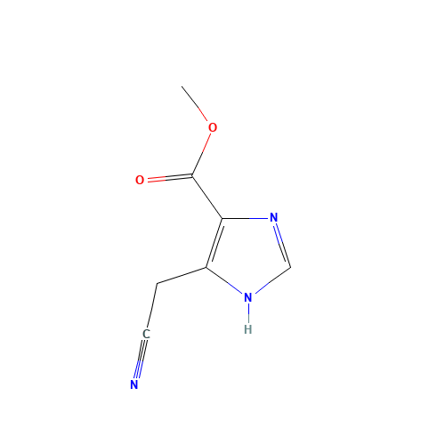 methyl 5-(cyanomethyl)-1H-imidazole-4-carboxylate (CAS: 56039-06-6) - Related Chemical Product