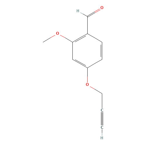 2-methoxy-4-prop-2-ynoxybenzaldehyde (CAS: 85607-71-2) - Related Chemical Product
