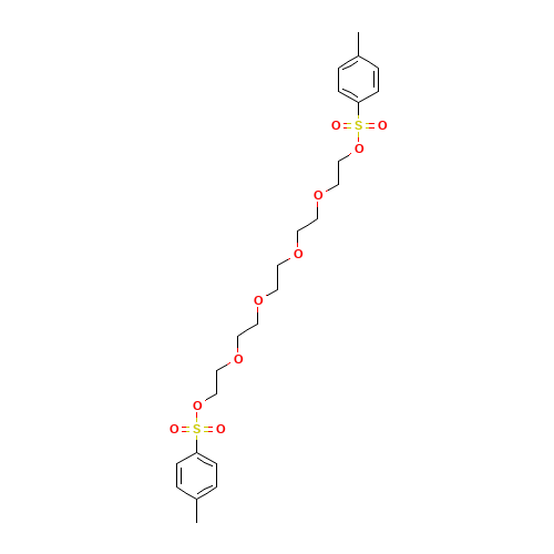 2-[2-[2-[2-[2-(4-methylphenyl)sulfonyloxyethoxy]ethoxy]ethoxy]ethoxy]ethyl 4-methylbenzenesulfonate (CAS: 41024-91-3) - Related Chemical Product