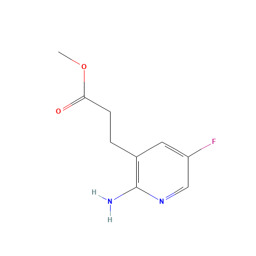 methyl 3-(2-amino-5-fluoropyridin-3-yl)propanoate (CAS: 1228665-99-3) - Related Chemical Product