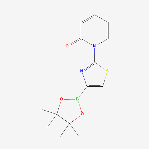 1-[4-(4,4,5,5-tetramethyl-1,3,2-dioxaborolan-2-yl)-1,3-thiazol-2-yl]pyridin-2-one (CAS: 1402174-23-5) - Related Chemical Product