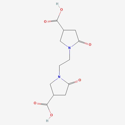 1-[2-(4-carboxy-2-oxopyrrolidin-1-yl)ethyl]-5-oxopyrrolidine-3-carboxylic acid (CAS: 2761-13-9) - Related Chemical Product