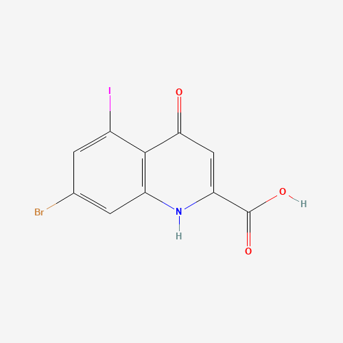 7-bromo-5-iodo-4-oxo-1H-quinoline-2-carboxylic acid (CAS: 123157-59-5) - Related Chemical Product