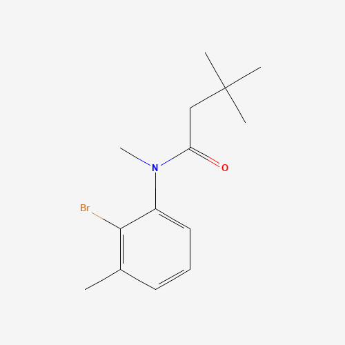 N-(2-bromo-3-methylphenyl)-N,3,3-trimethylbutanamide (CAS: 1319197-31-3) - Related Chemical Product