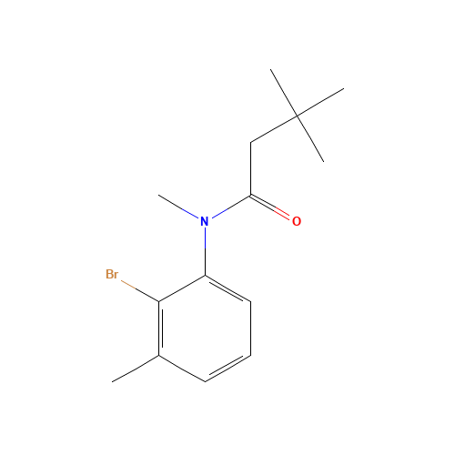 N-(2-bromo-3-methylphenyl)-N,3,3-trimethylbutanamide (CAS: 1319197-31-3) - Related Chemical Product