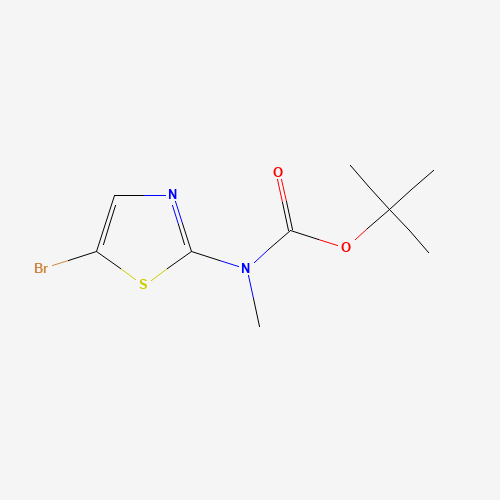 tert-butyl N-(5-bromo-1,3-thiazol-2-yl)-N-methylcarbamate (CAS: 1314095-64-1) - Related Chemical Product
