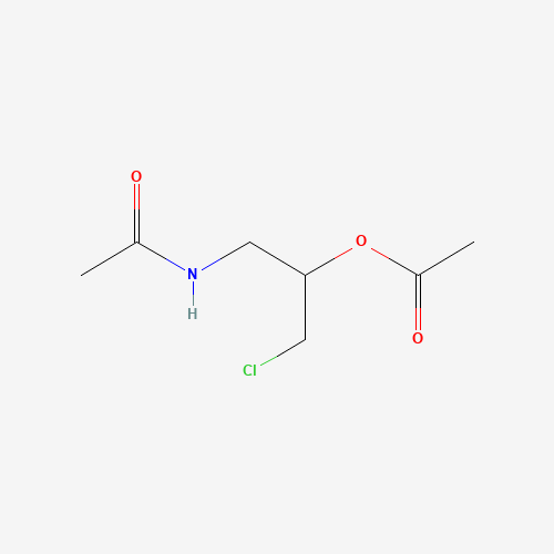 (1-acetamido-3-chloropropan-2-yl) acetate (CAS: 53460-78-9) - Related Chemical Product