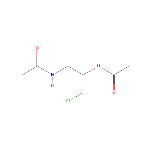 (1-acetamido-3-chloropropan-2-yl) acetate (CAS: 53460-78-9) - Related Chemical Product