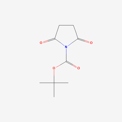 tert-butyl 2,5-dioxopyrrolidine-1-carboxylate (CAS: 41839-96-7) - Chemical Structure and Molecular Formula 