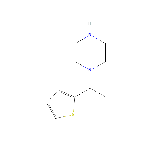 1-(1-thiophen-2-ylethyl)piperazine (CAS: 521263-96-7) - Related Chemical Product