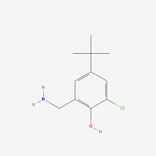 2-(aminomethyl)-4-tert-butyl-6-chlorophenol (CAS: 58456-93-2) - Related Chemical Product