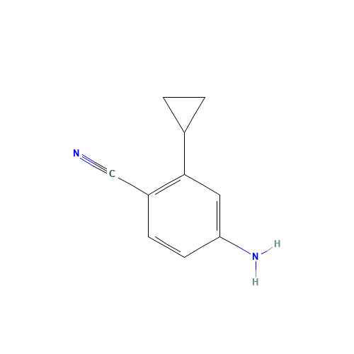 4-amino-2-cyclopropylbenzonitrile (CAS: 1006899-23-5) - Related Chemical Product