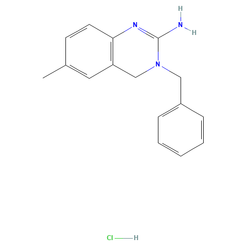 3-benzyl-6-methyl-4H-quinazolin-2-amine;hydrochloride (CAS: 75064-09-4) - Related Chemical Product