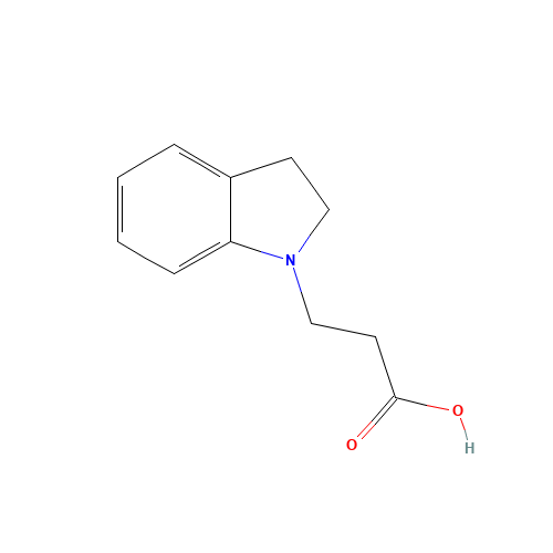 3-(2,3-dihydroindol-1-yl)propanoic acid (CAS: 99855-02-4) - Related Chemical Product
