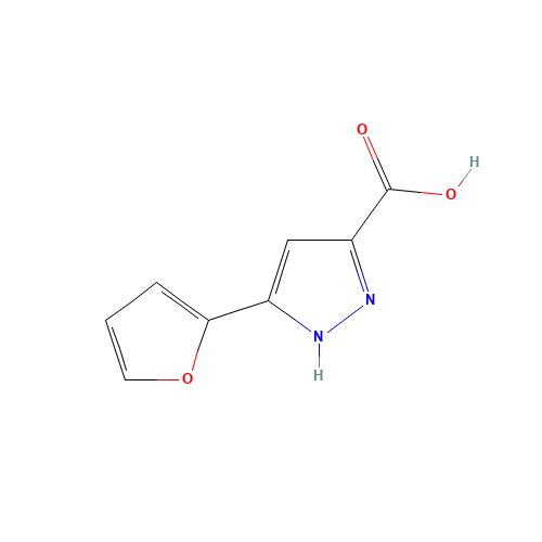 5-(furan-2-yl)-1H-pyrazole-3-carboxylic acid (CAS: 116153-81-2) - Related Chemical Product