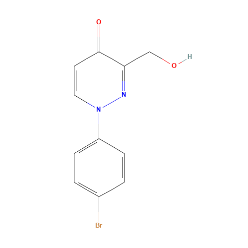 1-(4-bromophenyl)-3-(hydroxymethyl)pyridazin-4-one (CAS: 1314396-36-5) - Related Chemical Product