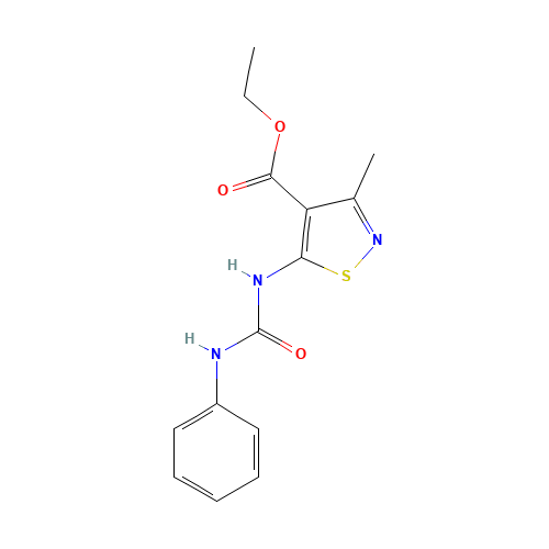 ethyl 3-methyl-5-(phenylcarbamoylamino)-1,2-thiazole-4-carboxylate (CAS: 92376-38-0) - Related Chemical Product