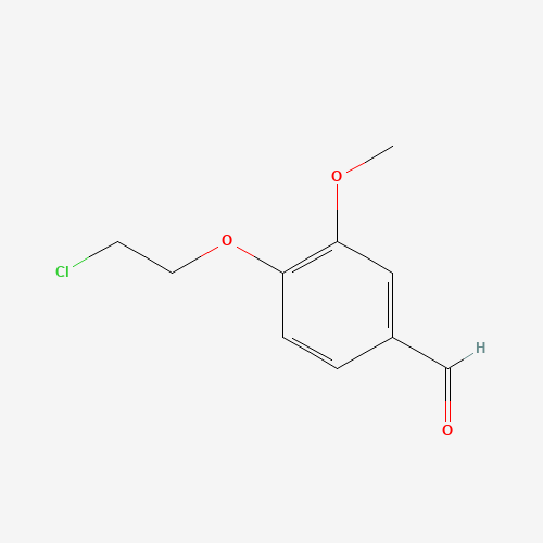 4-(2-chloroethoxy)-3-methoxybenzaldehyde (CAS: 204915-71-9) - Related Chemical Product
