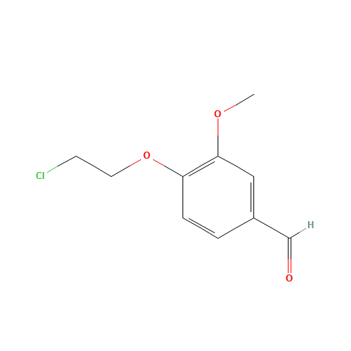 4-(2-chloroethoxy)-3-methoxybenzaldehyde (CAS: 204915-71-9) - Related Chemical Product