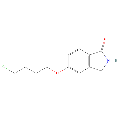 5-(4-chlorobutoxy)-2,3-dihydroisoindol-1-one (CAS: 1007455-38-0) - Related Chemical Product