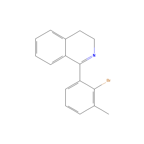 1-(2-bromo-3-methylphenyl)-3,4-dihydroisoquinoline (CAS: 1319196-67-2) - Related Chemical Product