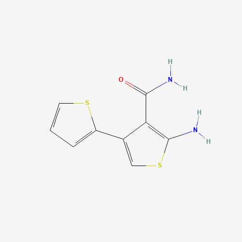 2-amino-4-thiophen-2-ylthiophene-3-carboxamide (CAS: 353772-94-8) - Related Chemical Product