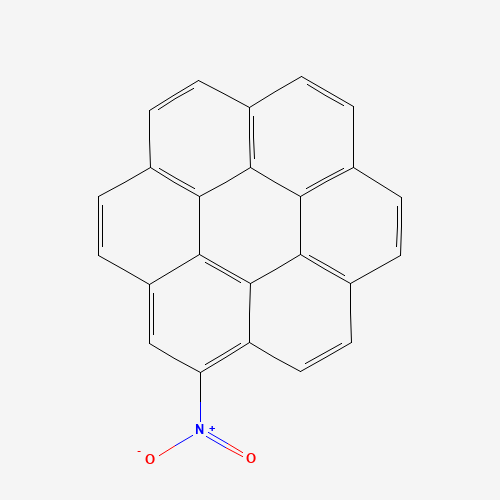 1-nitrocoronene (CAS: 81316-84-9) - Chemical Structure and Molecular Formula 