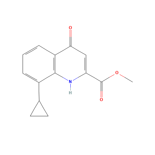 methyl 8-cyclopropyl-4-oxo-1H-quinoline-2-carboxylate (CAS: 921760-51-2) - Related Chemical Product